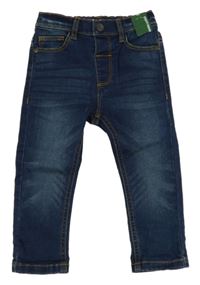 Nové - Tmavomodré skinny rifle Next