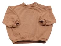 Starorůžová oversize mikina George