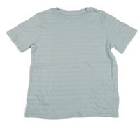 Světlemodré pruhované tričko Tu