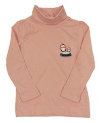 Růžový rolák s tučňáky Lupilu