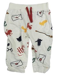 Bílé tepláky s obrázky - Harry Potter Primark
