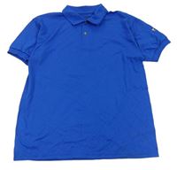 Modré polo tričko 