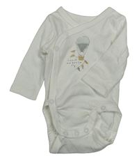 Bílé zavinovací body s obrázkem H&M