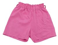Růžové lehké kraťasy 