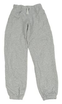 Šedé melírované tepláky H&M