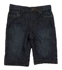 Tmavomodré riflové kraťasy Denim Co.