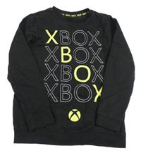 Černá mikina s nápisy - XBOX Primark