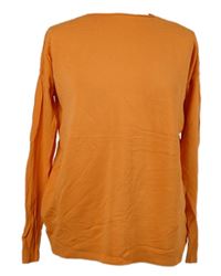 Dámský oranžový lehký svetr D.E.C.K.