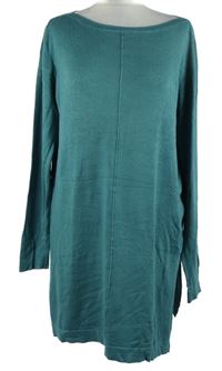 Dámská petrolejová svetrová tunika Janina 