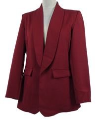 Nové - Dámský vínový sakový cardigán 