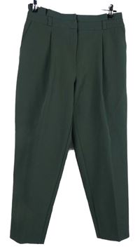 Dámské khaki kotníkové kalhoty New Look 