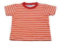 Červeno-bílé pruhované tričko Lala