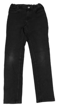 Tmavošedé teplákové rifle H&M