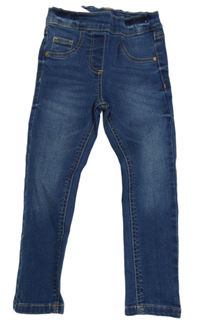 Nové - Tmavomodré džegíny Next