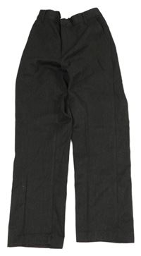 Nové - Tmavošedé společenské kalhoty F&F