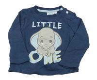 Tmavomodré triko s Dumbem Disney