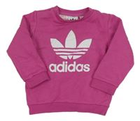 Růžová mikina Adidas