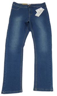 Nové - modré slim rifle Kiabi