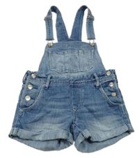 Modré riflové laclové kraťasy zn.Denim