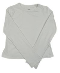 Bílé crop triko H&M