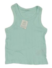 Nové - Pomněnkový žebrovaný crop top Pep&Co
