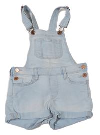 Světlemodré riflové laclové kraťasy Denim Co.