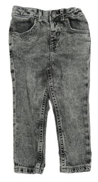 Šedé plísňové skinny rifle RIVER ISLAND