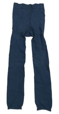 Tmavomodré punčocháče bez šlapiček 