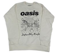 Smetanová mikina s potiskem M&S