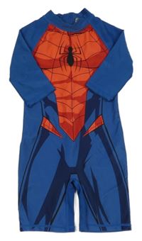 Modro-červený UV overal se Spider-manem H&M
