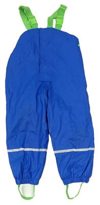 Modré nepromokavé kalhoty s kšandami impidimpi