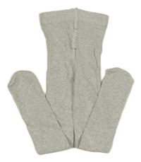 Světlešedé melírované punčocháče H&M