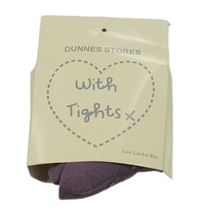 Nové - tmavofialové punčocháče s puntíky St. Bernard