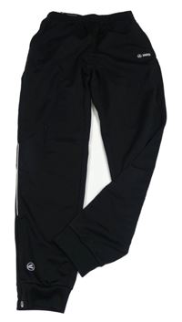 Černé thermo tepláky s logem JAKO