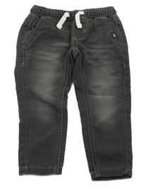 Tmavošedé teplákové crop rifle Sfera