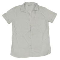 Bílo-šedá pruhovaná košile OVS