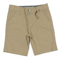Béžové chino plátěné kraťasy Denim Co.