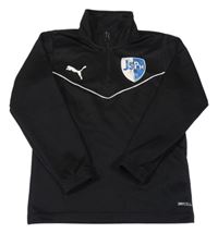 Černá funkční fotbalová mikina se znakem PUMA