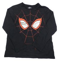 Černé triko se Spider-manem C&A