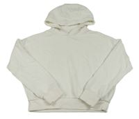 Bílá oversize mikina s kapucí F&F