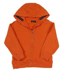 Červená propínací mikina s kapucí Next