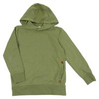 Khaki mikina s kapucí Yigga