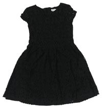 Černé krajkové šaty H&M