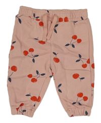 Růžové tepláky s třešněmi Primark