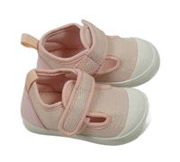 Nové - světlerůžové třpytivé plátěnky vel. 21