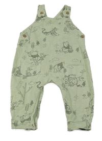 Zelené laclové tepláky s Púem George