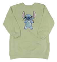 Zelené teplákové šaty se Stitchem H&M
