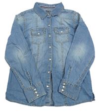 Světlemodrá riflová halenka Next