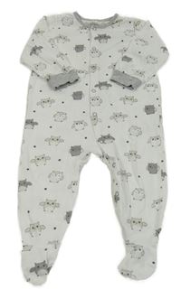 Bílý overal se sovičkami H&M