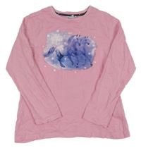 Růžové triko s koníky bpc